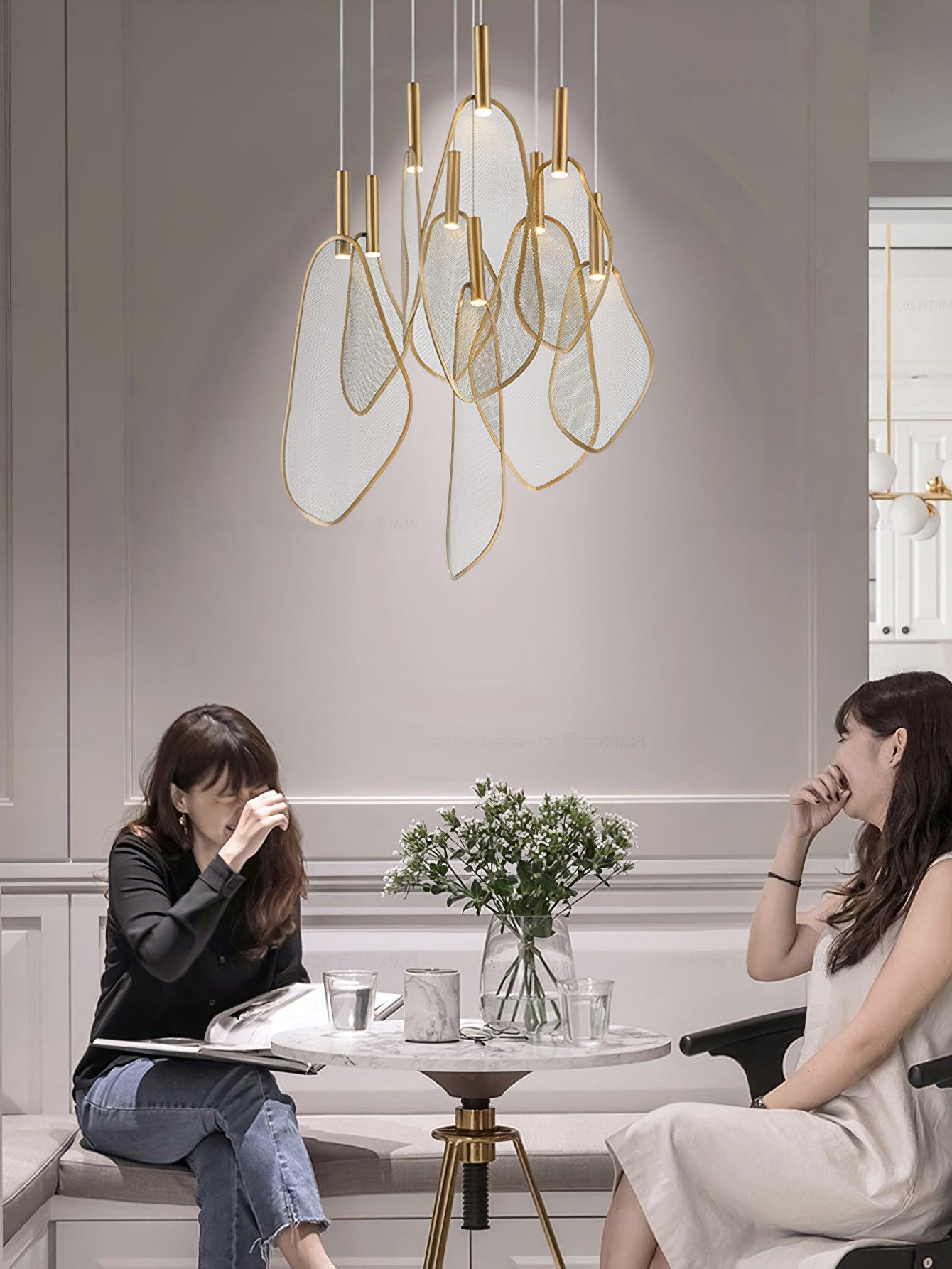 Fan Shape Pendant Light - Lumpaz