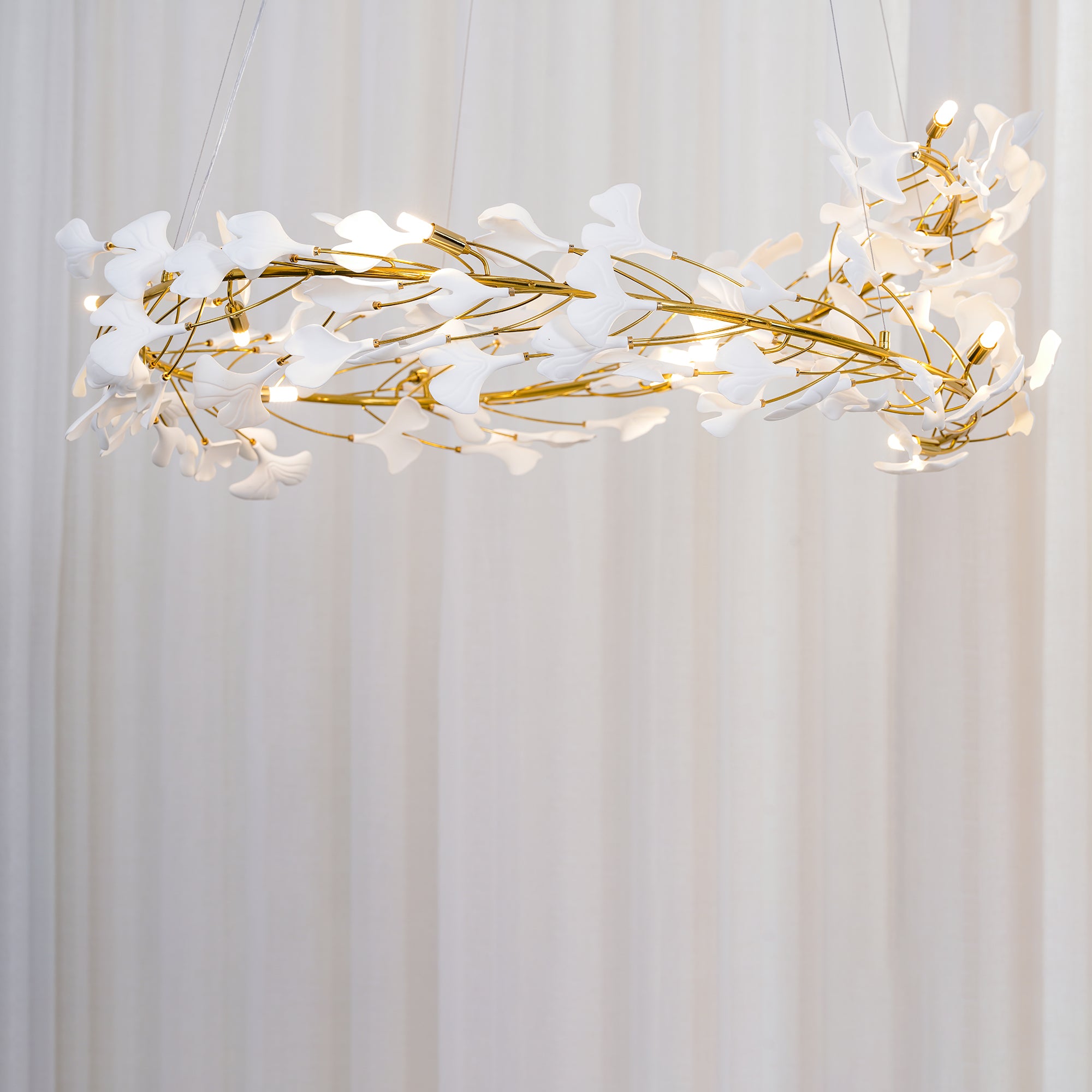 Gingko Chandelier U - Lumpaz