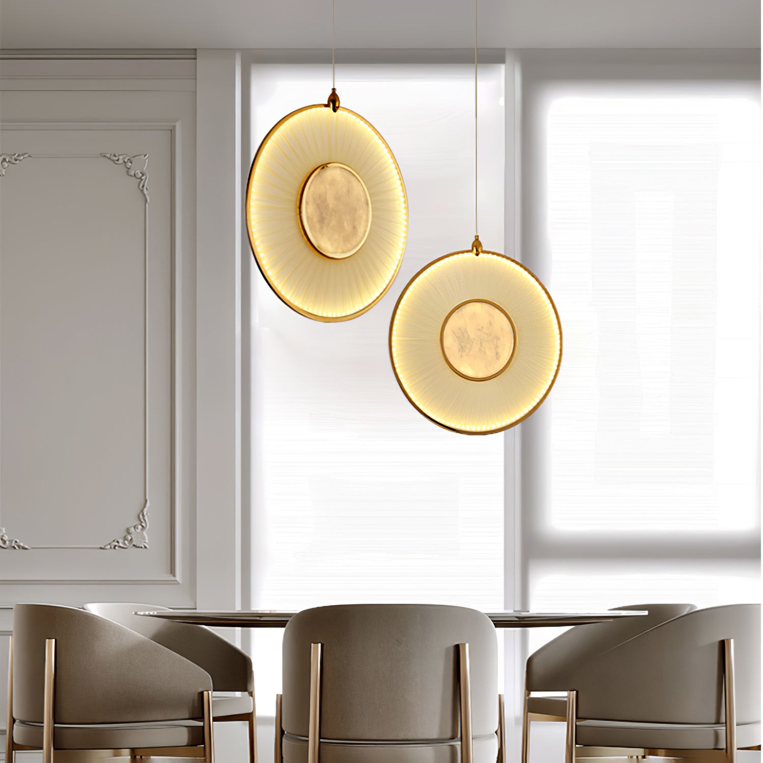 Dix Heures Pendant Light - Lumpaz