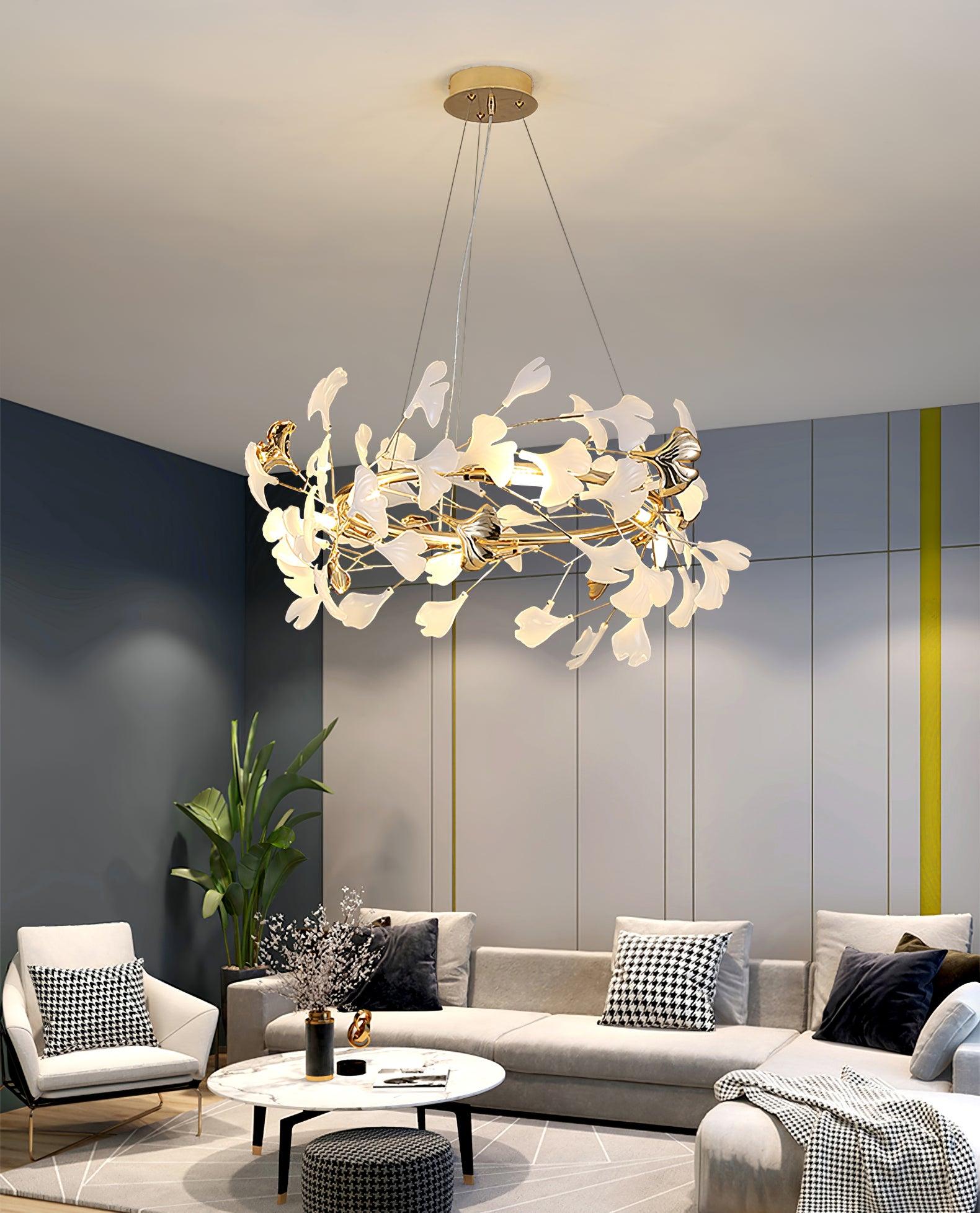 Gingko Chandelier U - Lumpaz