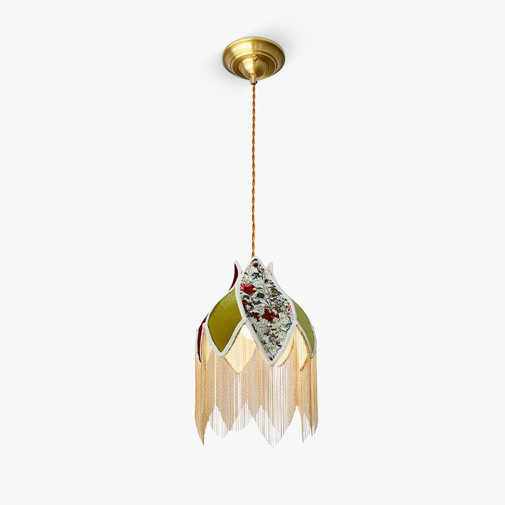 Bette Fringed Pendant Lamp - Lumpaz