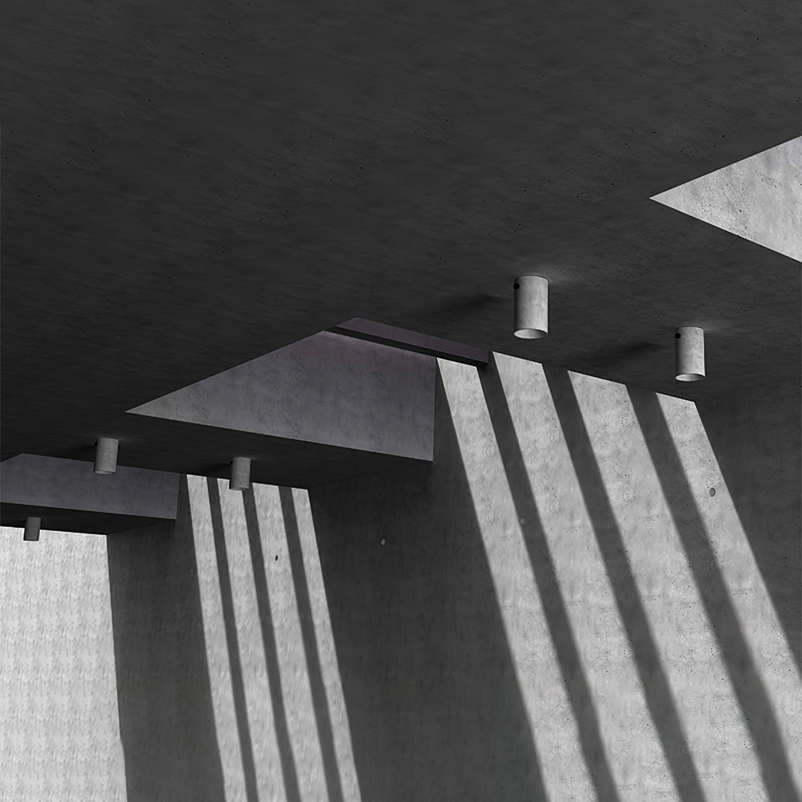 Concrete Ceiling Lamp - Lumpaz