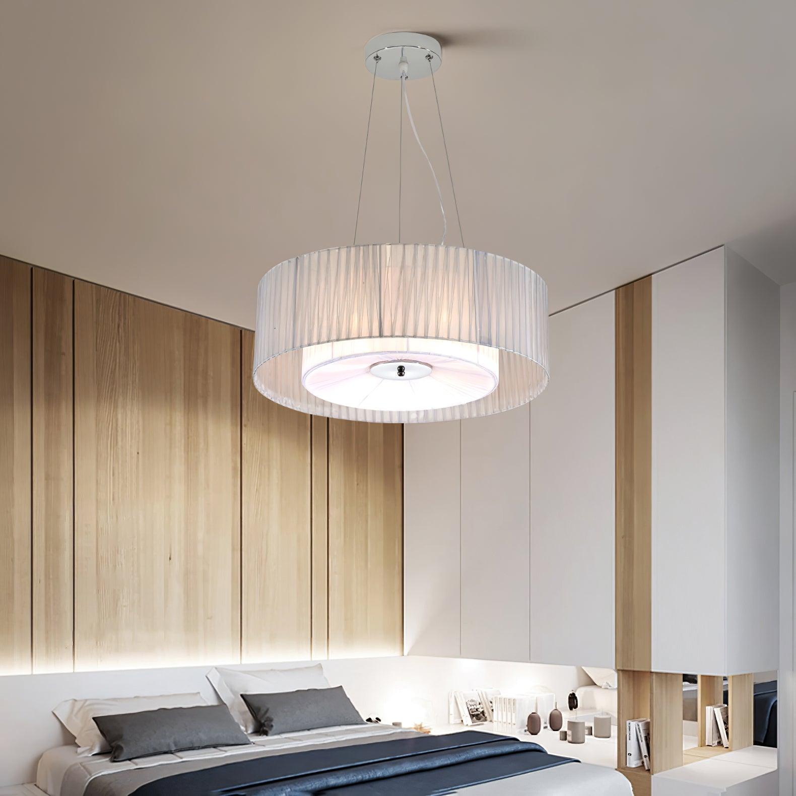 Ruffle Pleated Pendant Lamp - Lumpaz
