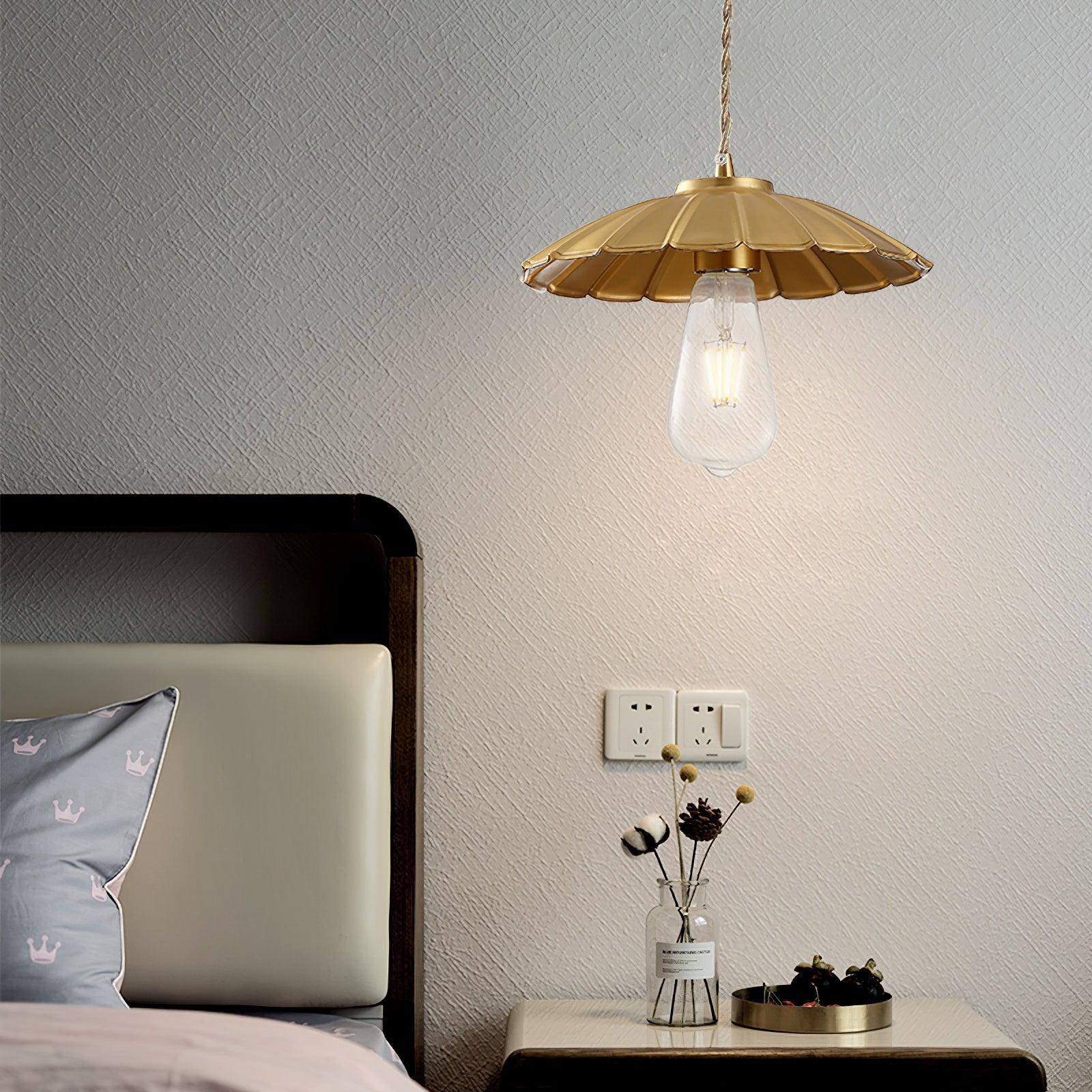 Sleek Flat Pendant Lamp - Lumpaz
