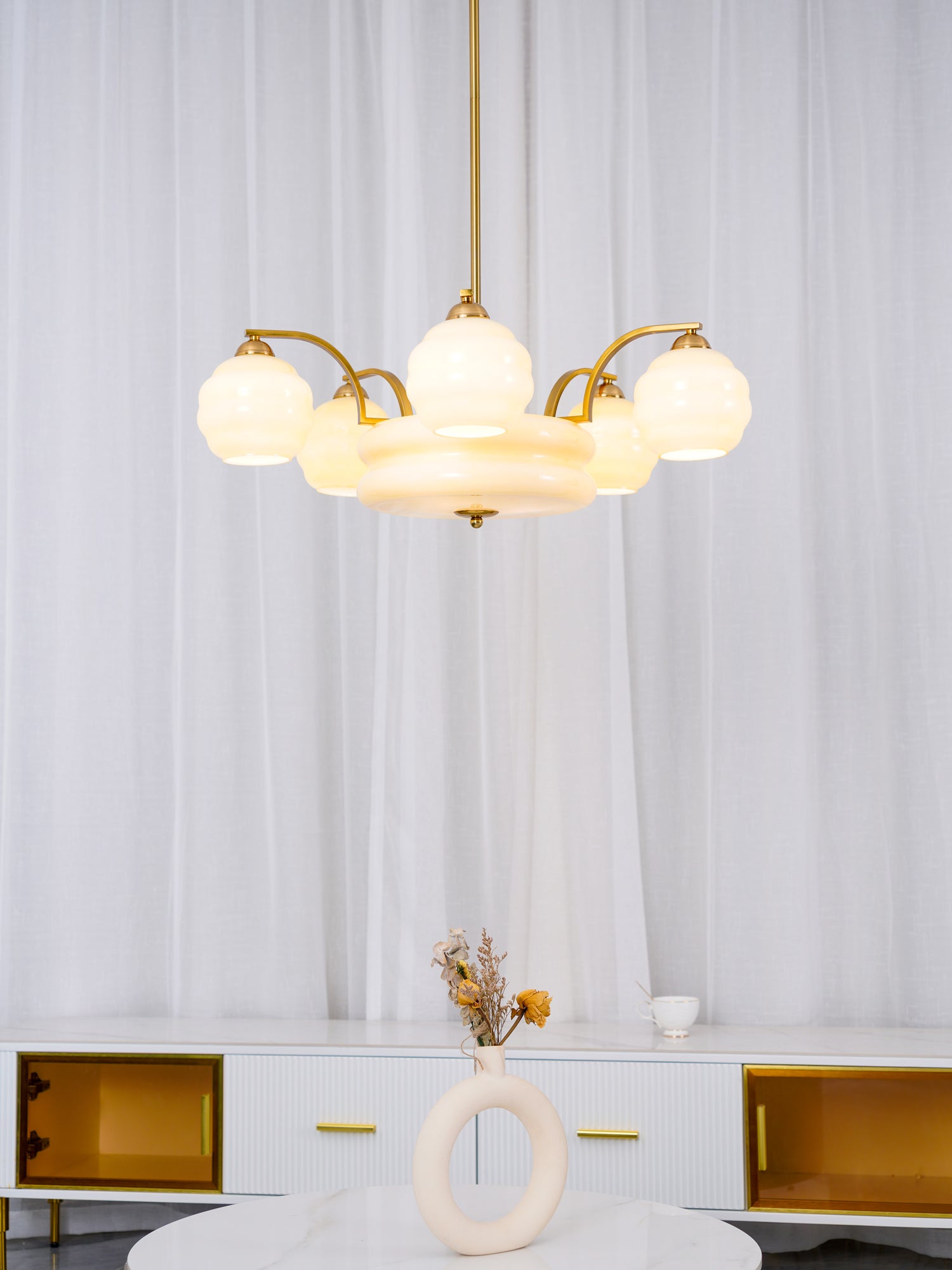Art Deco Vintage Chandelier - Lumpaz