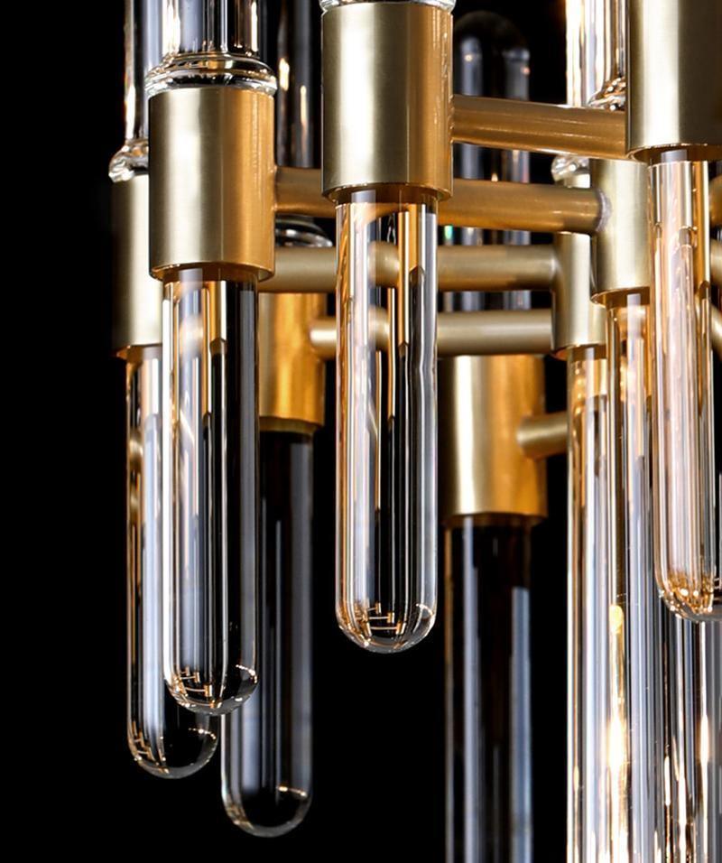 Vintage Antique Brass Chandelier - Lumpaz