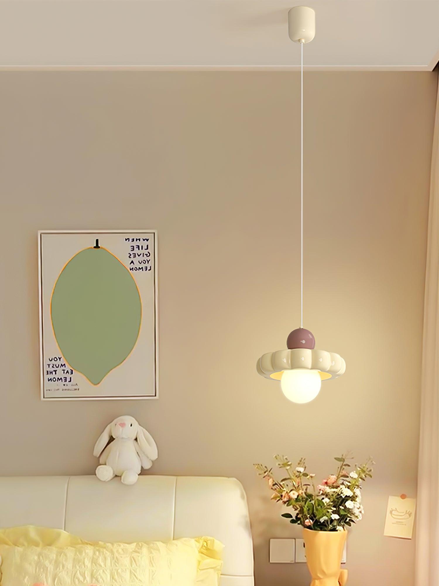 Cream Cloud Pendant Lamp - Lumpaz