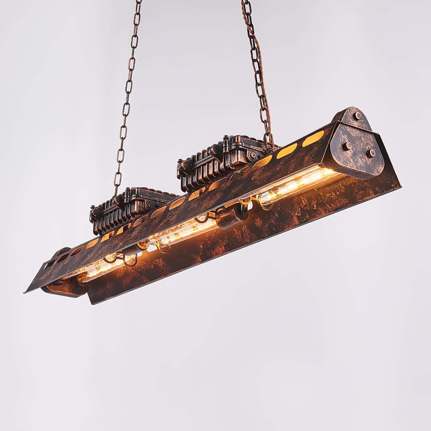 Industrial Steampunk Chandelier - Lumpaz