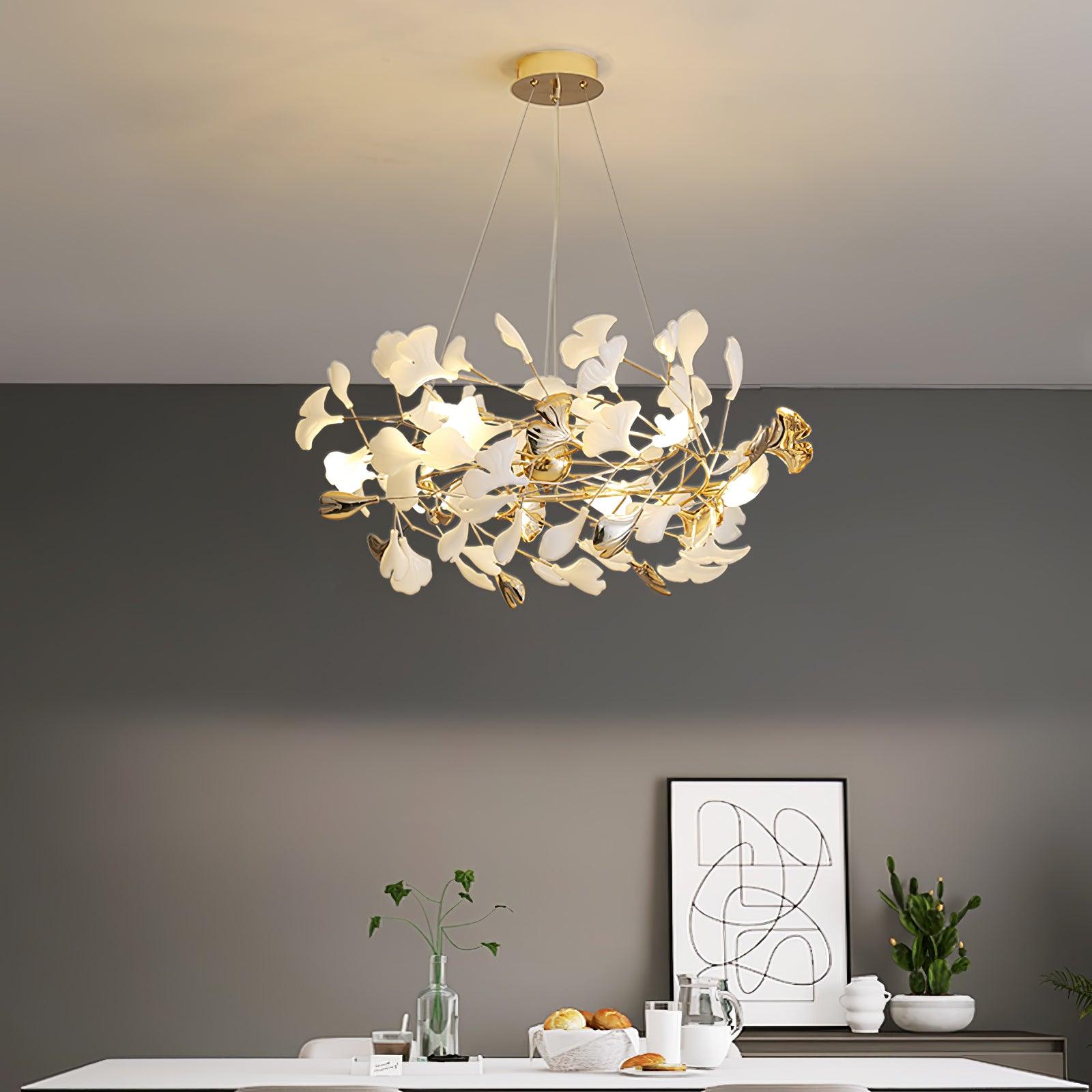 Gingko Chandelier H - Lumpaz