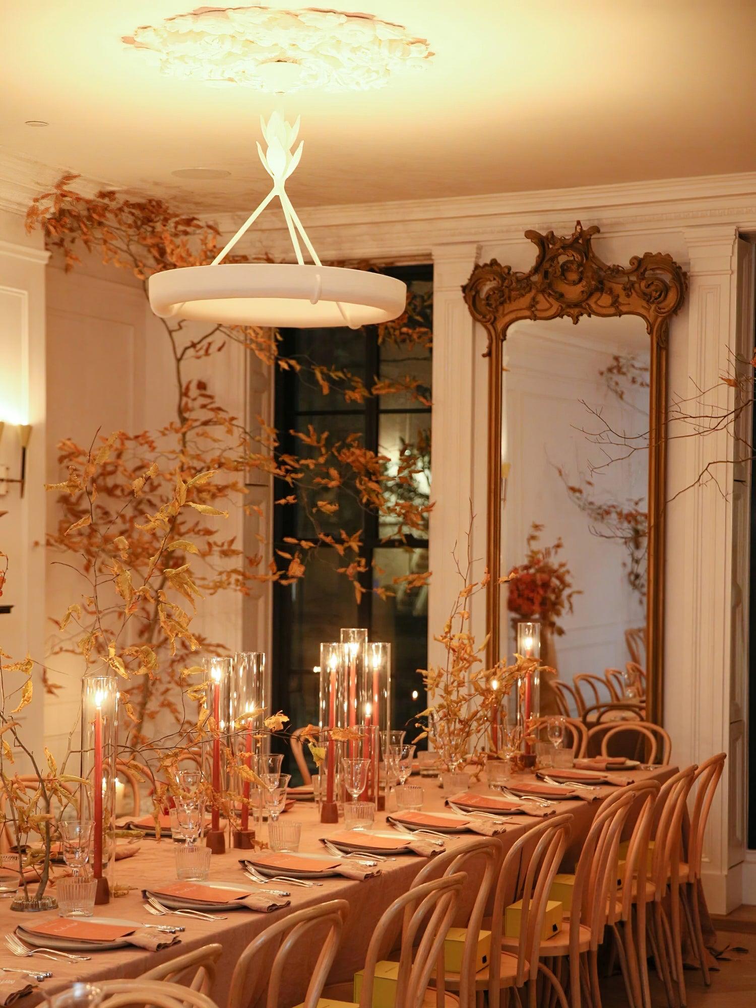Tinsley Plaster Chandelier - Lumpaz