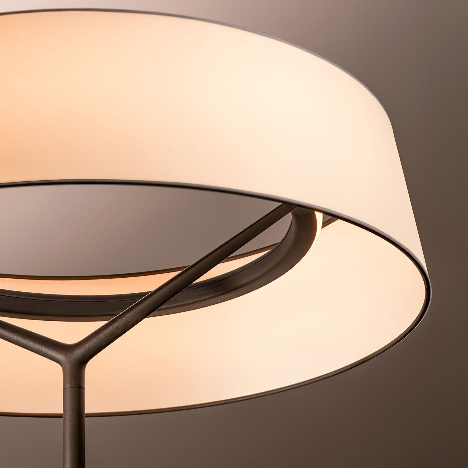 Paper Glow Circular Pendant Lamp - Lumpaz