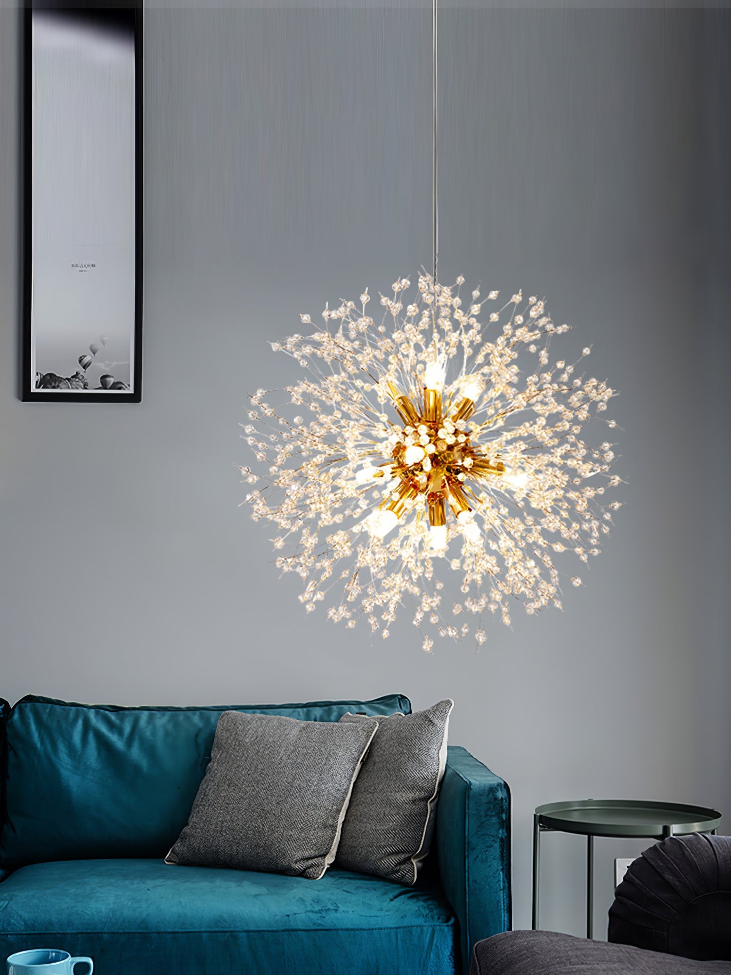 Crystal Dandelion Chandelier - Lumpaz