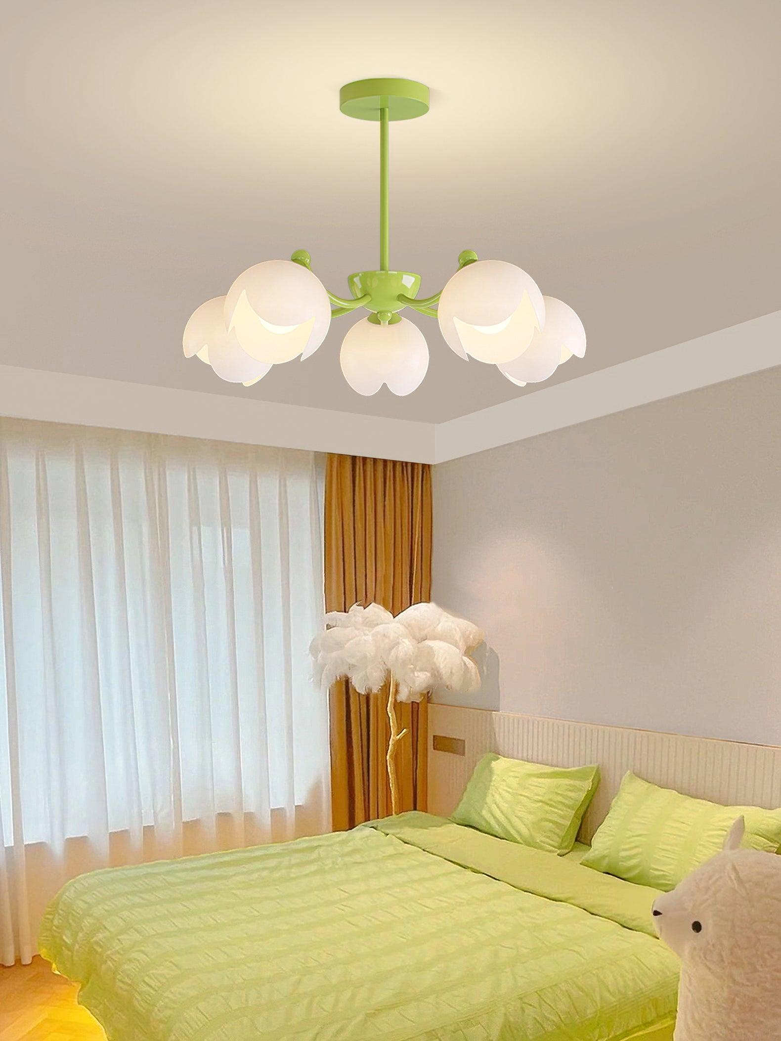 Murano Cream Chandelier - Lumpaz