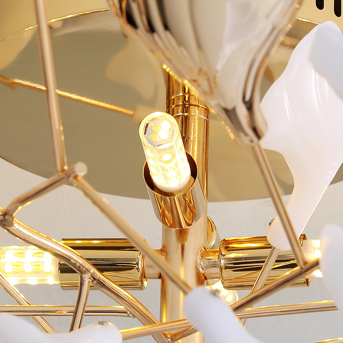 Gingko Rotating Ceiling Lamp - Lumpaz
