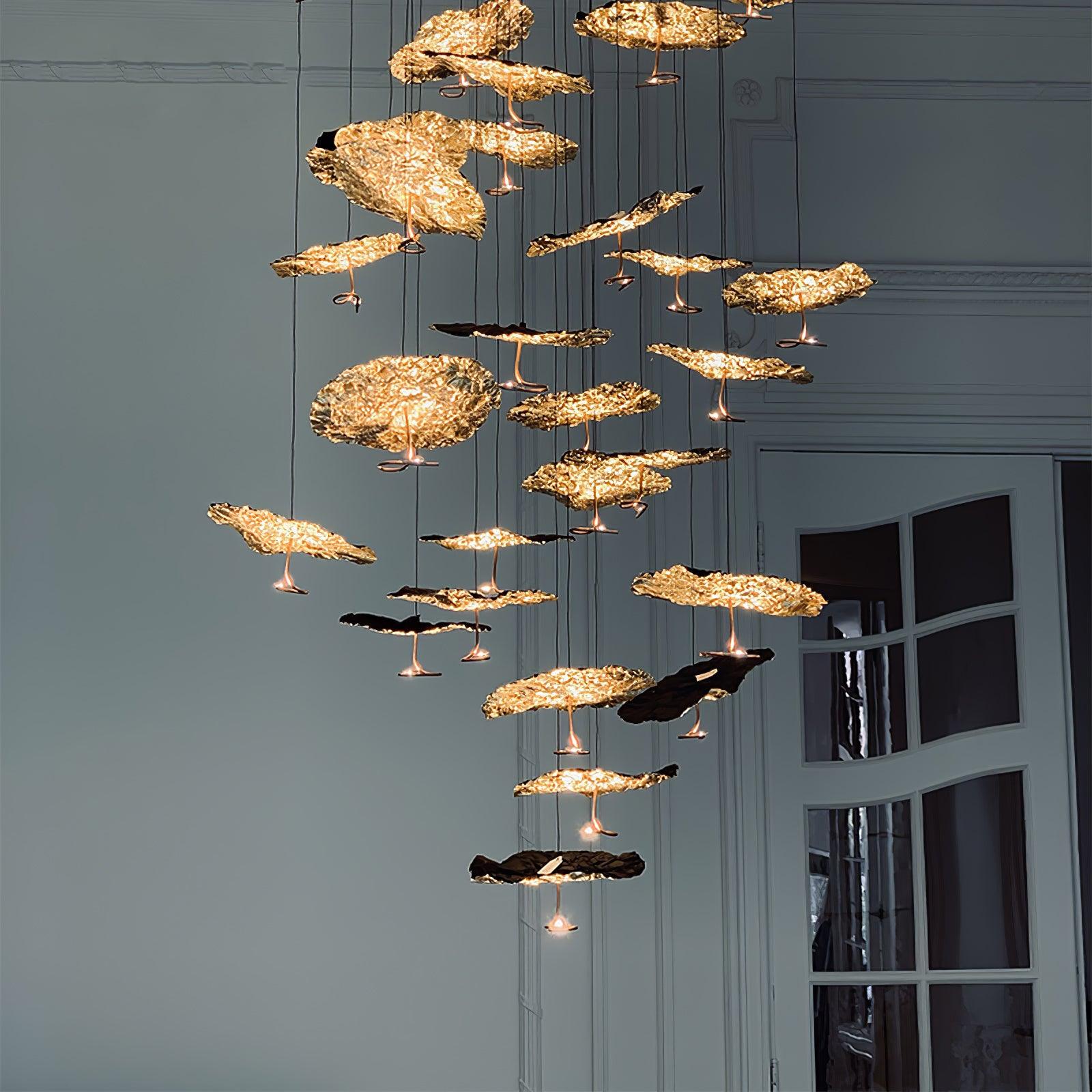Brass Aviary Constellation Chandelier - Lumpaz