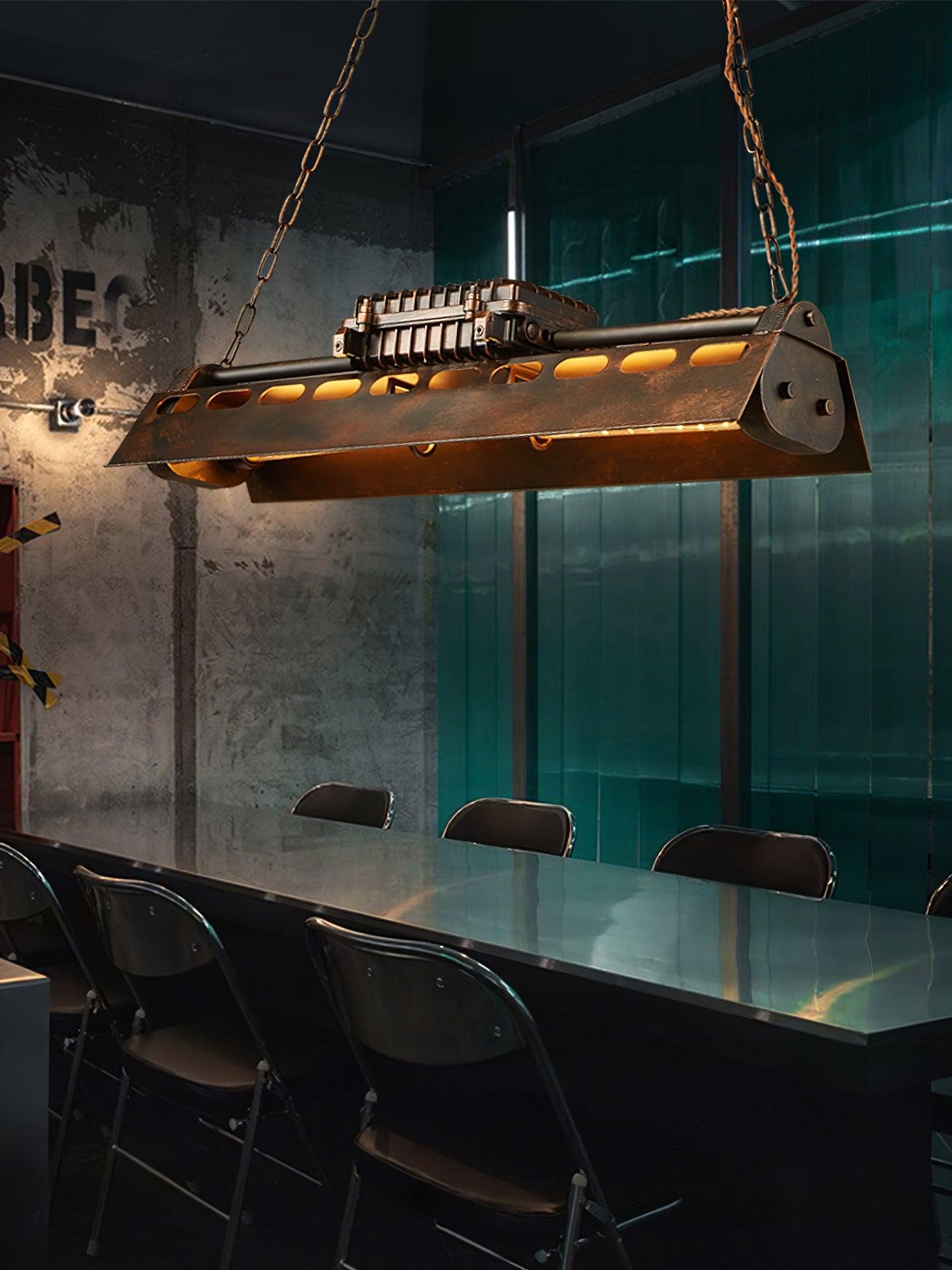 Industrial Steampunk Chandelier - Lumpaz