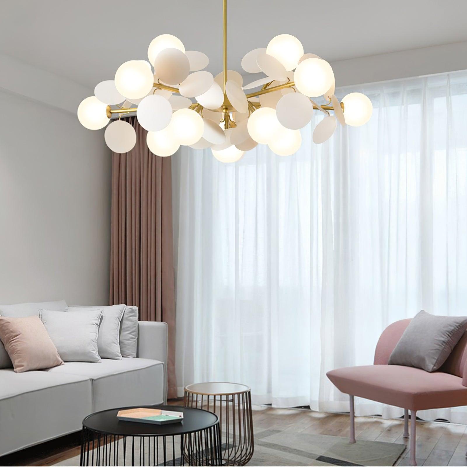 Off White Tree Chandelier - Lumpaz