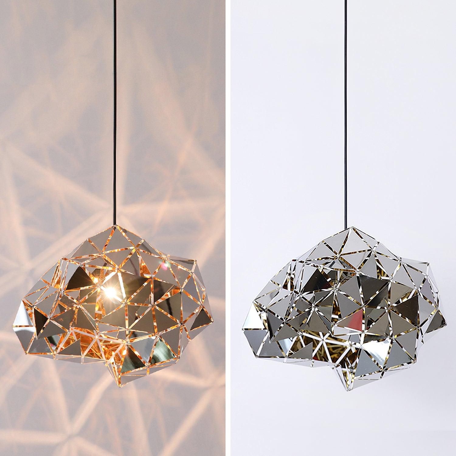 Geometric Panel Pendant Lamp - Lumpaz