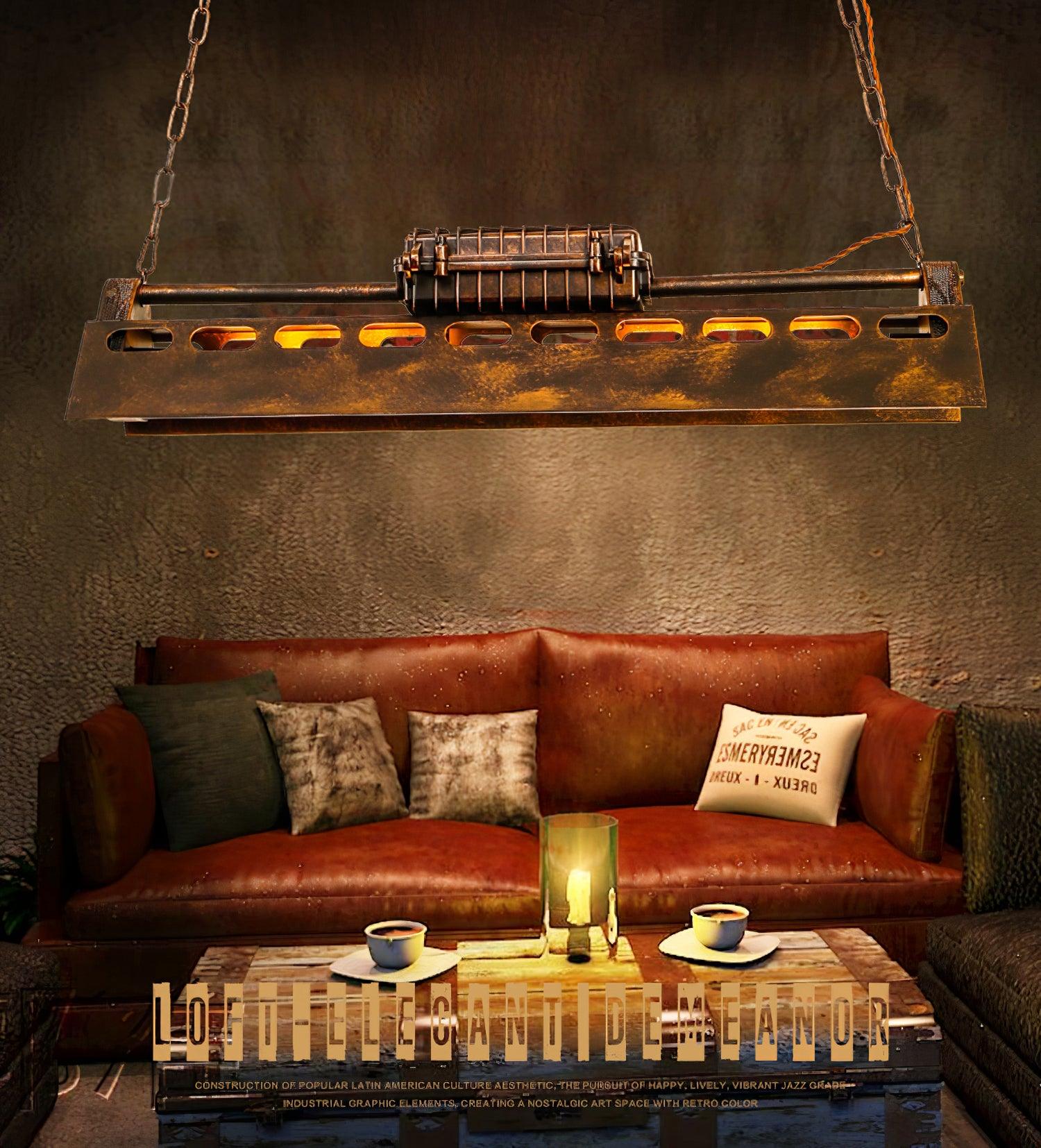 Industrial Steampunk Chandelier - Lumpaz