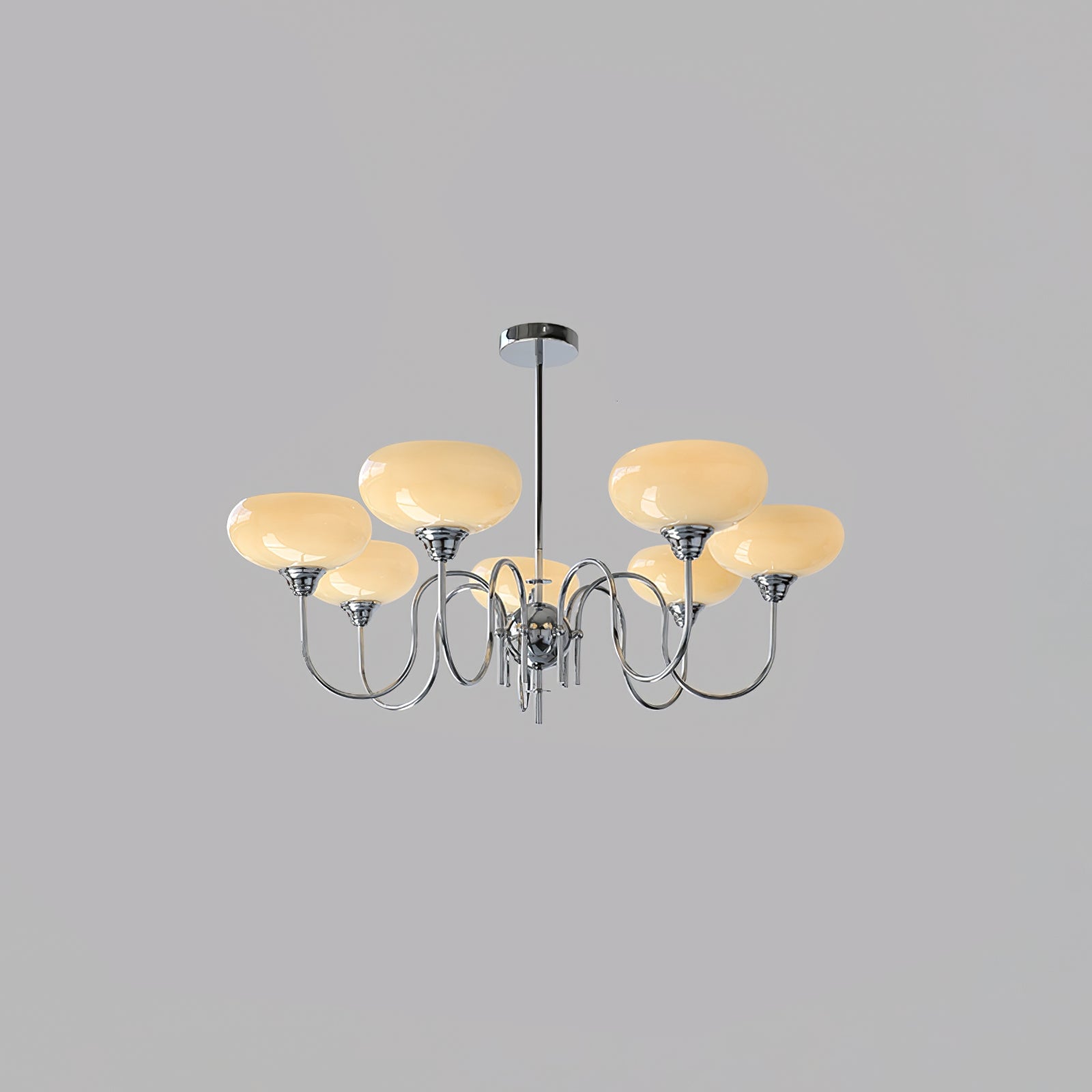 Creamy Persimmon Chandelier - Lumpaz