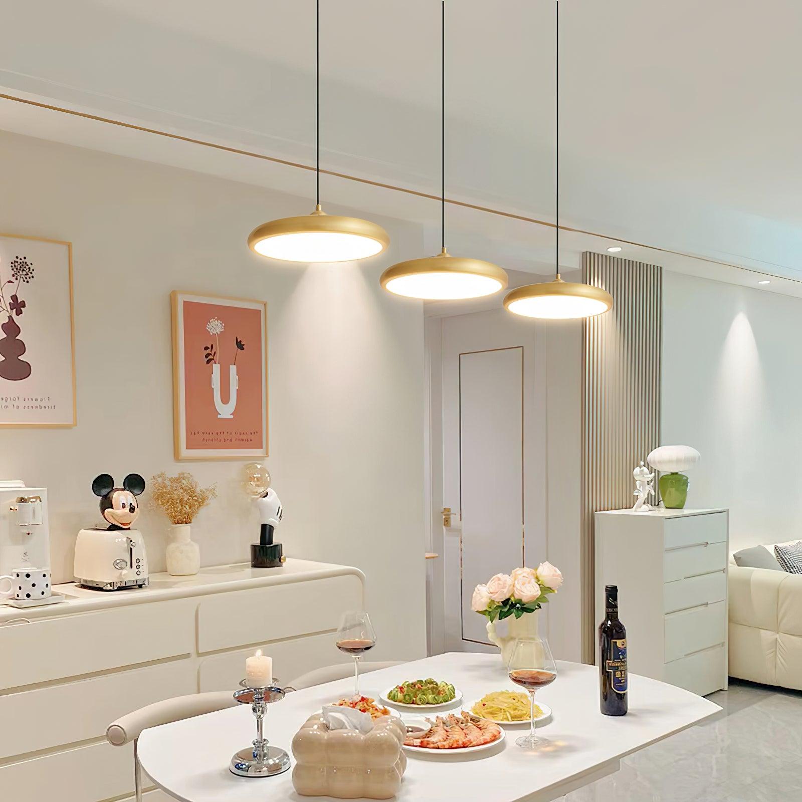 Thin Disc Pendant Lamp - Lumpaz
