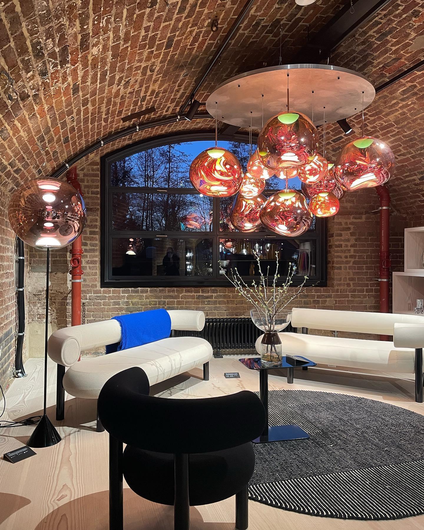 Multi Lava Round Pendant Lamp - Lumpaz