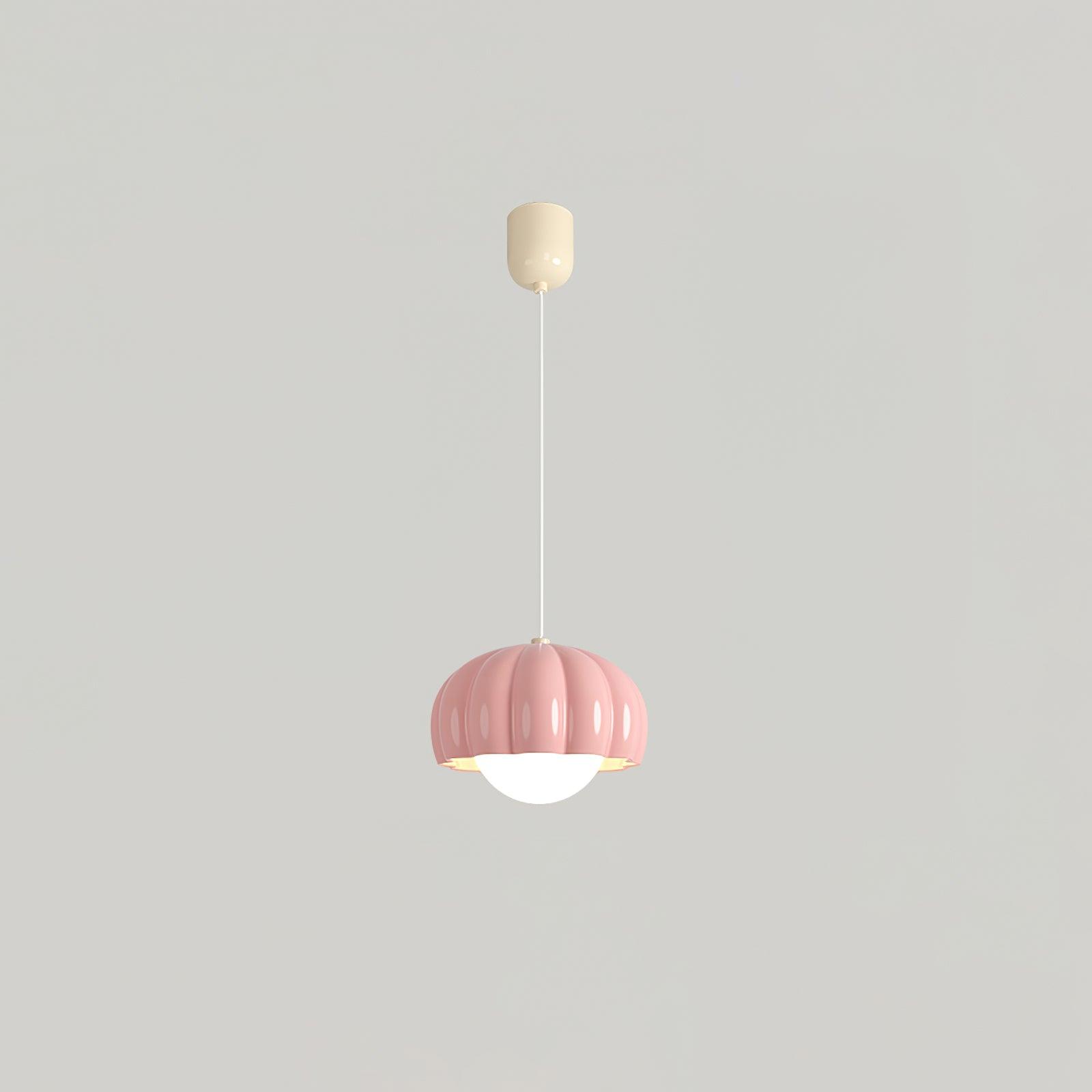 Creamy Pumpkin Pendant Light - Lumpaz