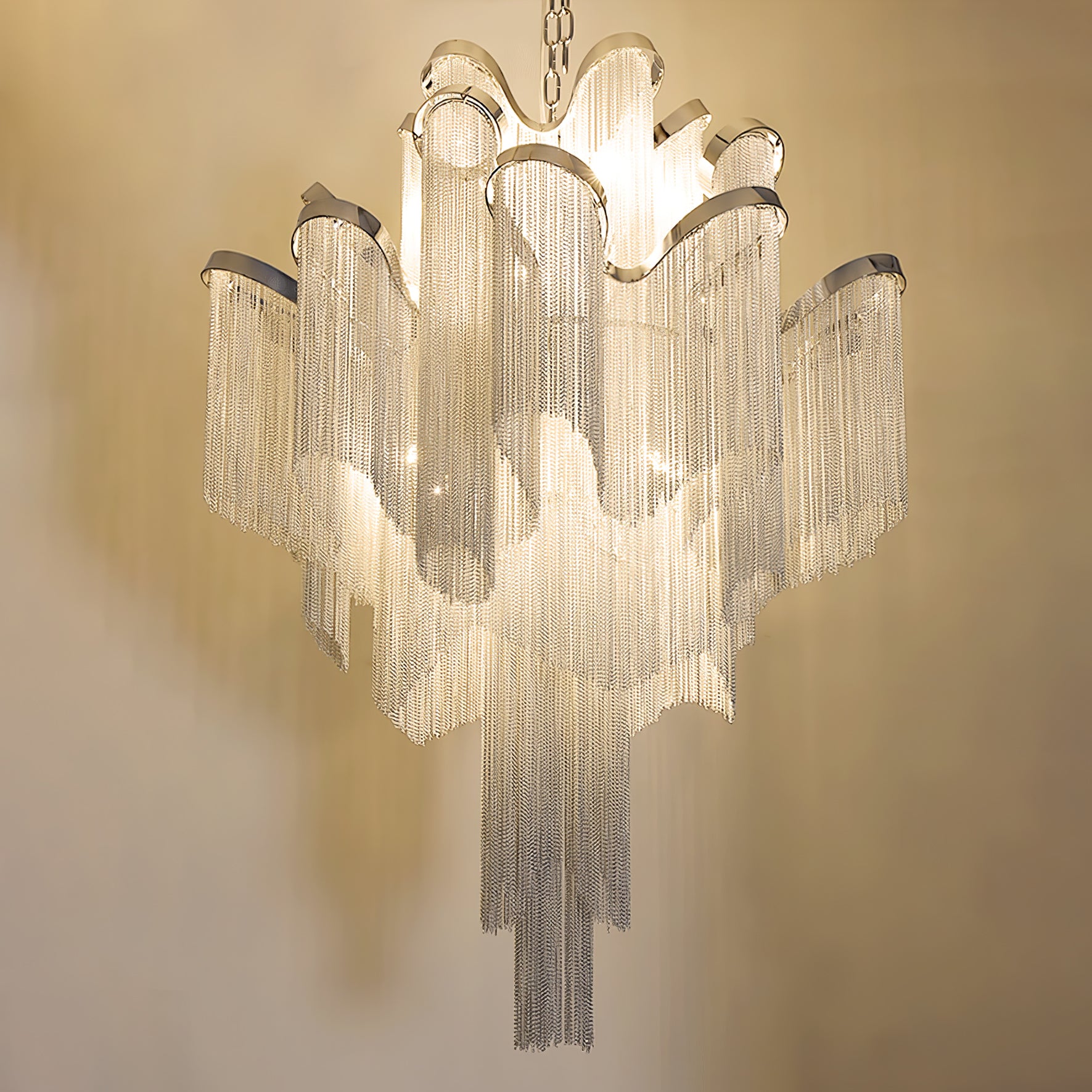 Stream Chain Chandelier - Lumpaz