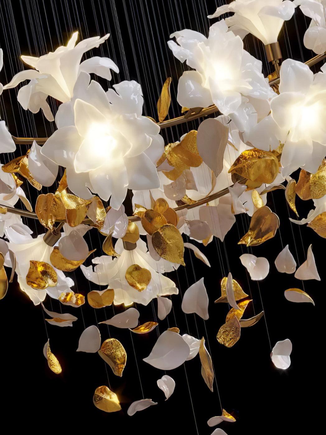 Flying Flowers Fluttering Chandelier - Lumpaz
