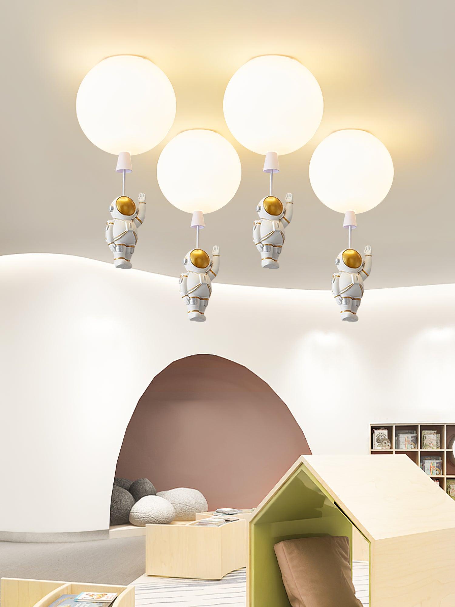 Frosted Balloon Ceiling Light - Lumpaz