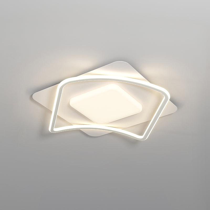 Minimalist Geometry LED Ceiling Light - Lumpaz