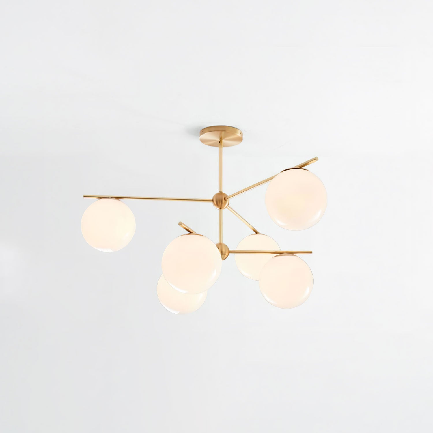 Sphere & Stem Chandelier - Lumpaz