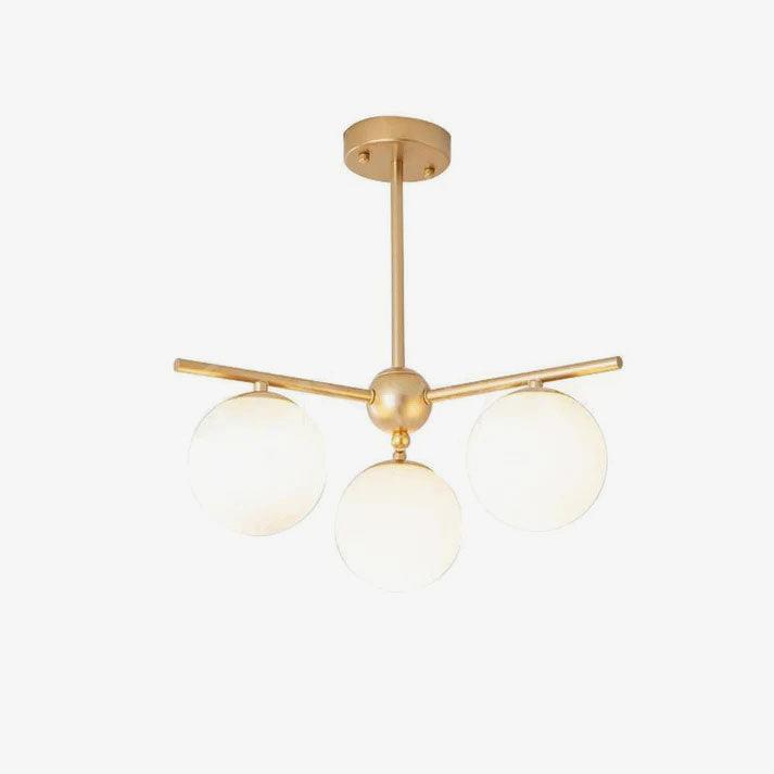 Sphere & Stem Chandelier - Lumpaz