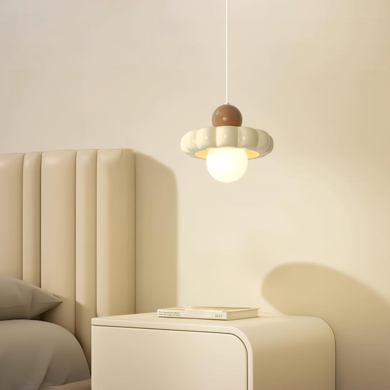 Cream Cloud Pendant Lamp - Lumpaz