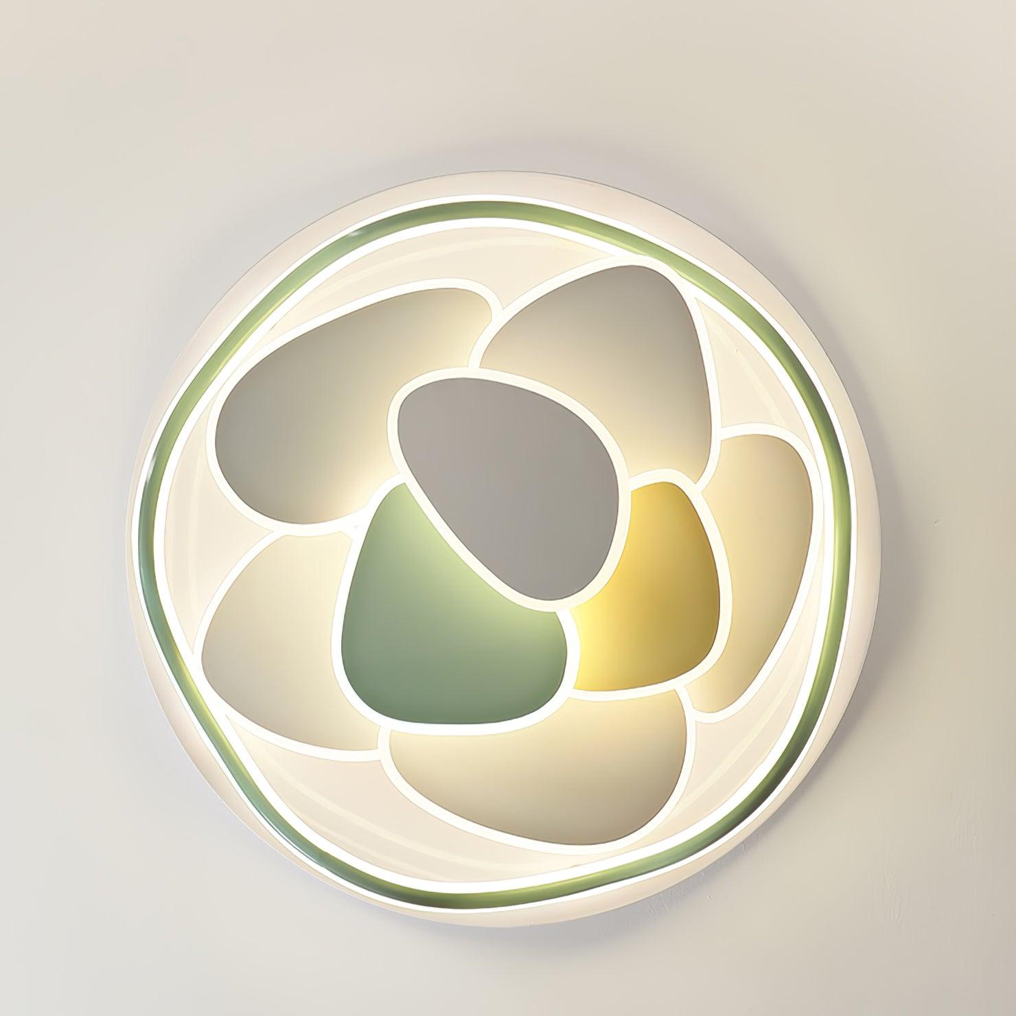 Colorful Cloud Round Ceiling Lamp - Lumpaz