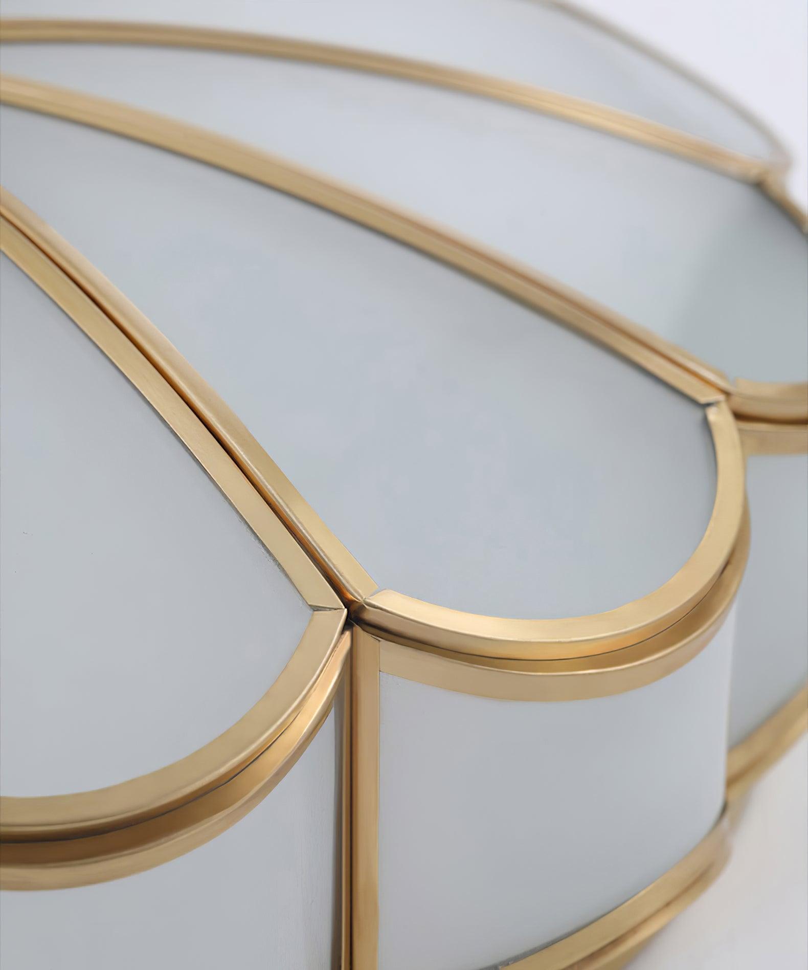 Flower Shape Glass Recessed Ceiling Light - Lumpaz