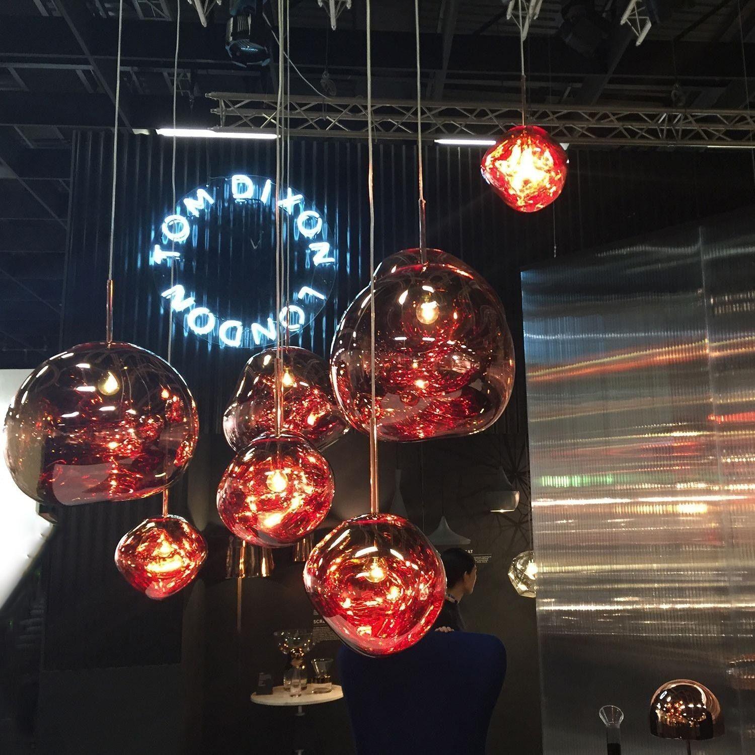 Multi Lava Round Pendant Lamp - Lumpaz