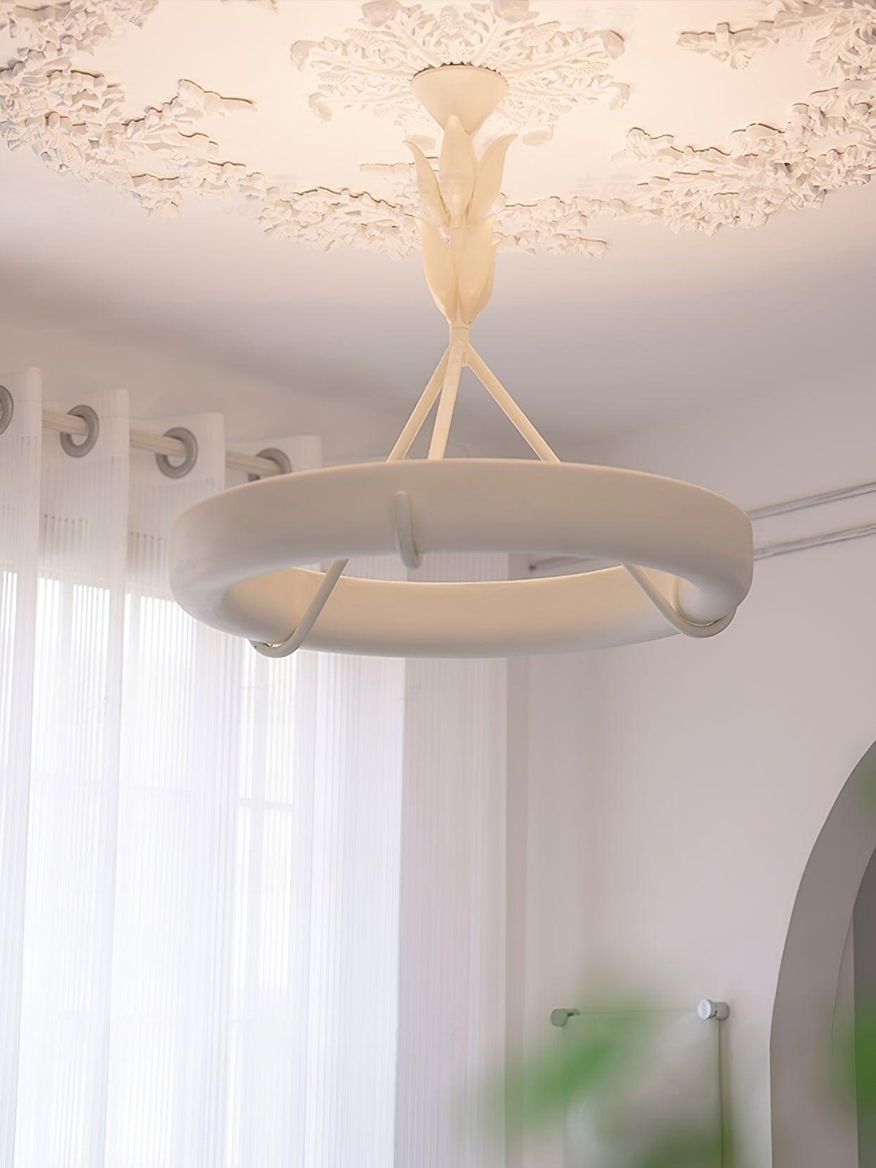 Tinsley Plaster Chandelier - Lumpaz