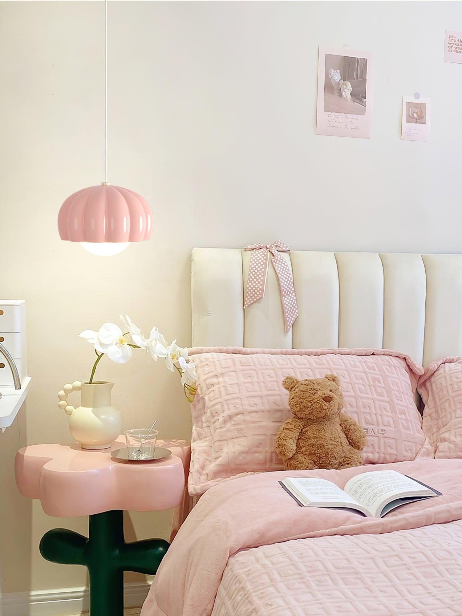 Creamy Pumpkin Pendant Light - Lumpaz