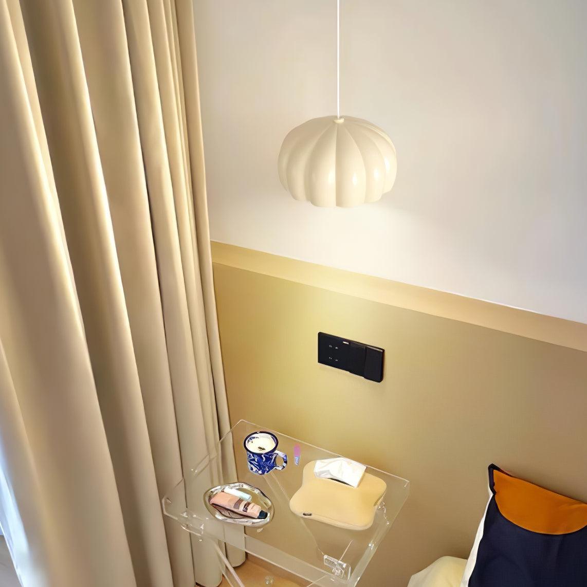 Creamy Pumpkin Pendant Light - Lumpaz