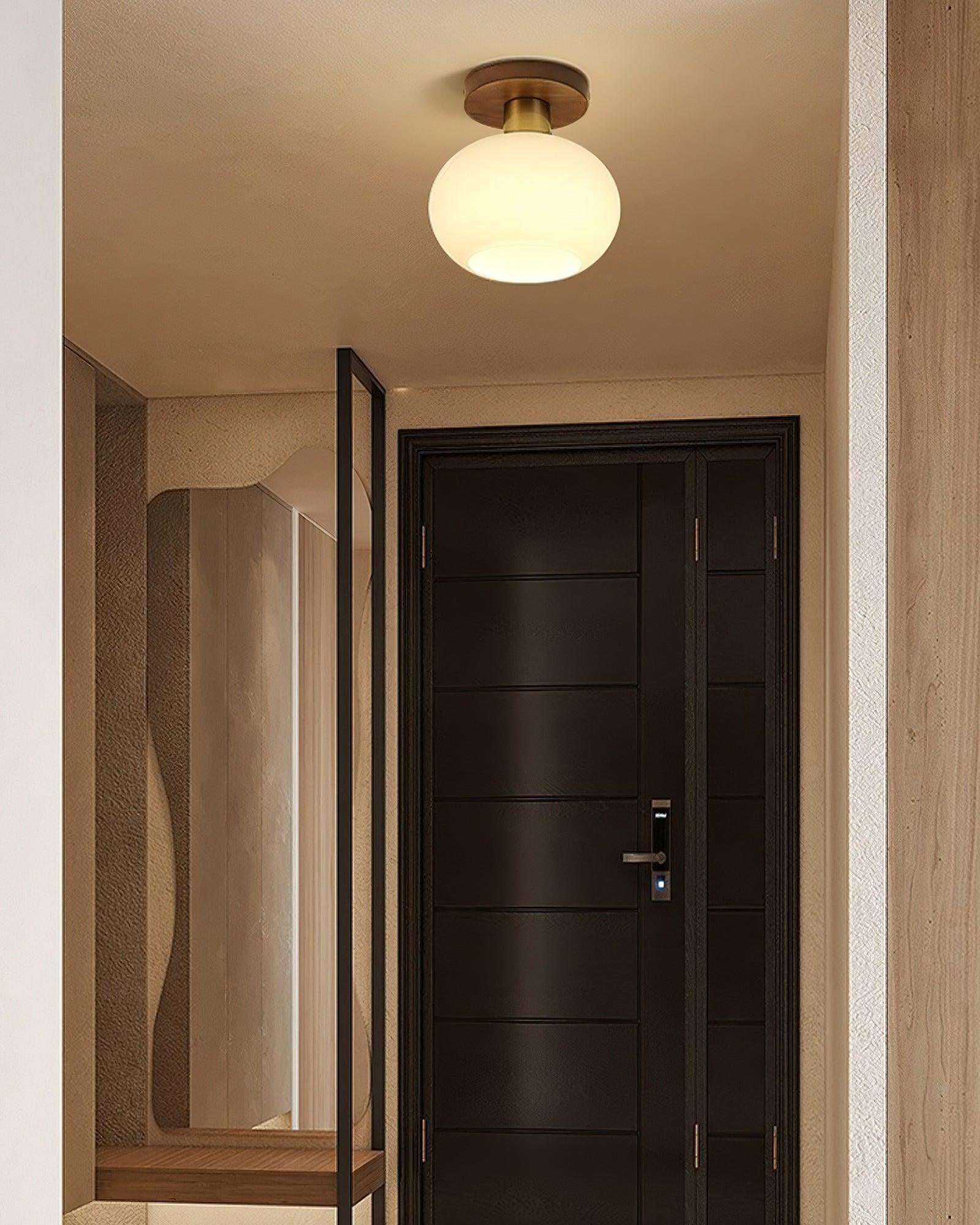 White Shell Ceiling Lamp - Lumpaz