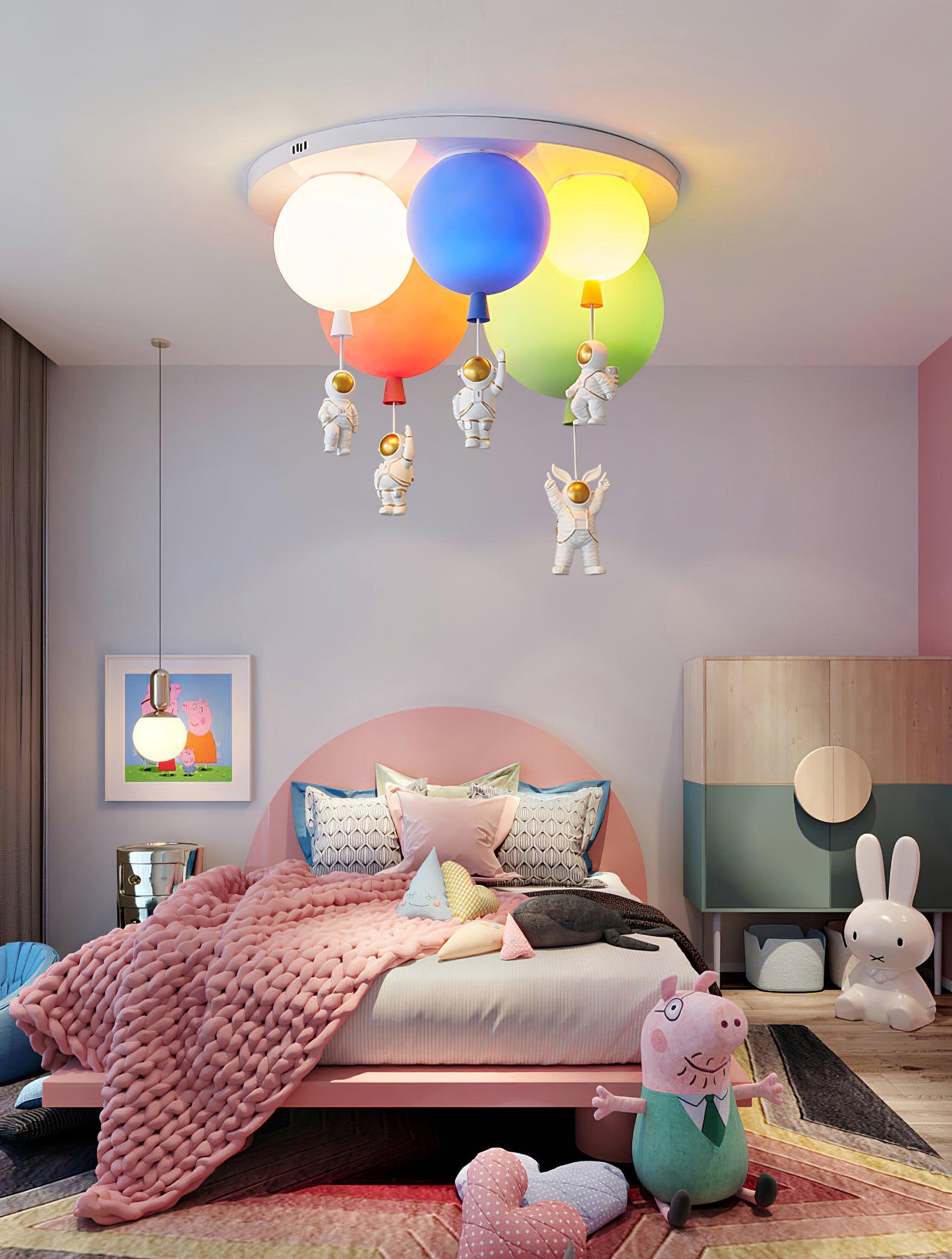 Frosted Balloon Combination Ceiling Lamp - Lumpaz