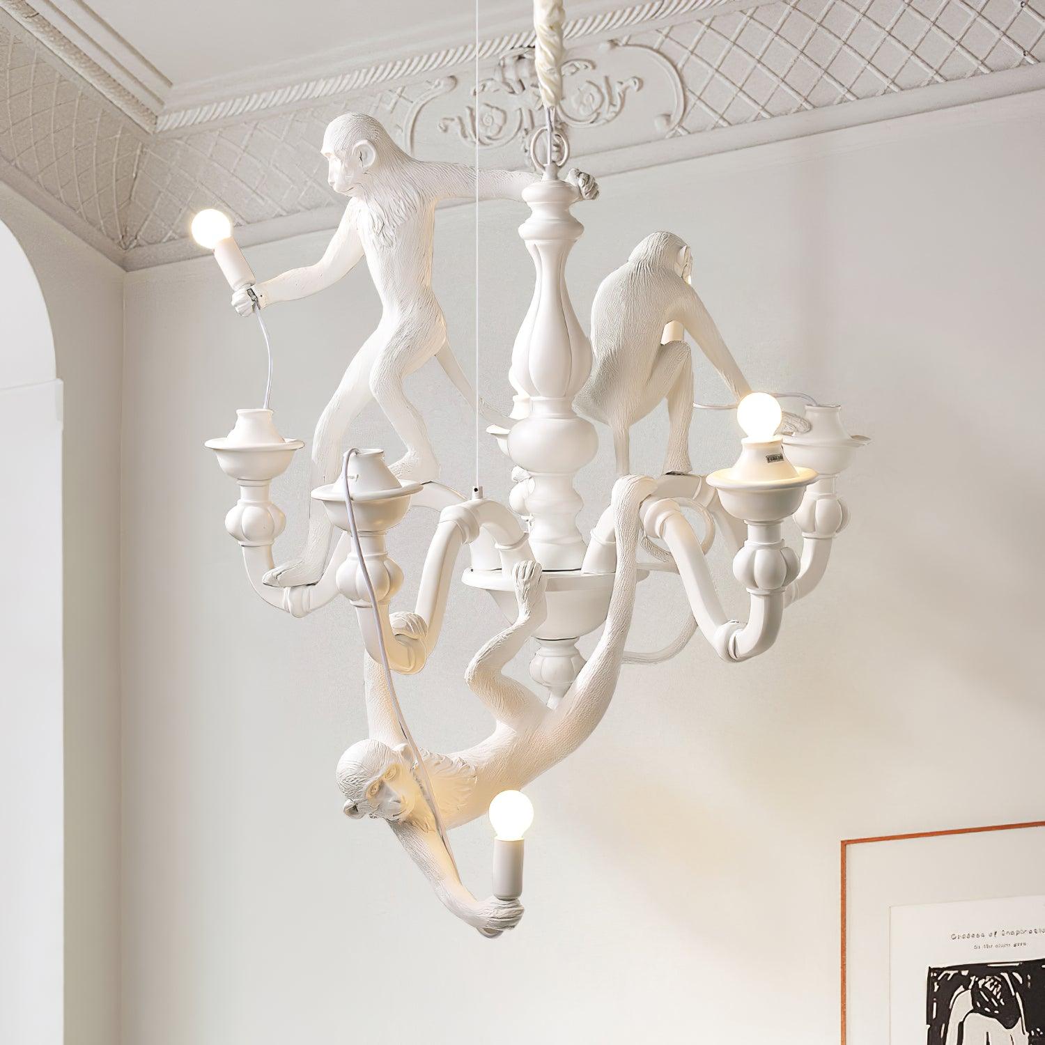 Monkey Chandelier - Lumpaz