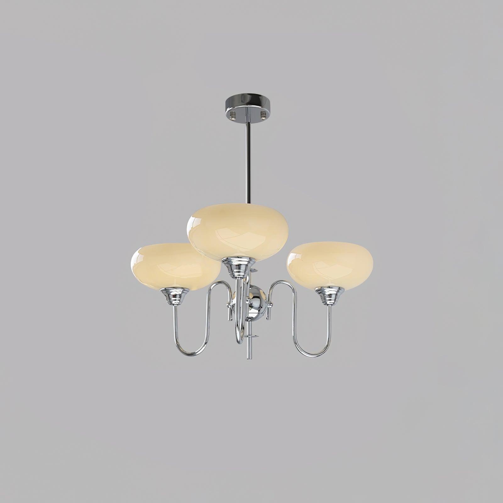 Creamy Persimmon Chandelier - Lumpaz