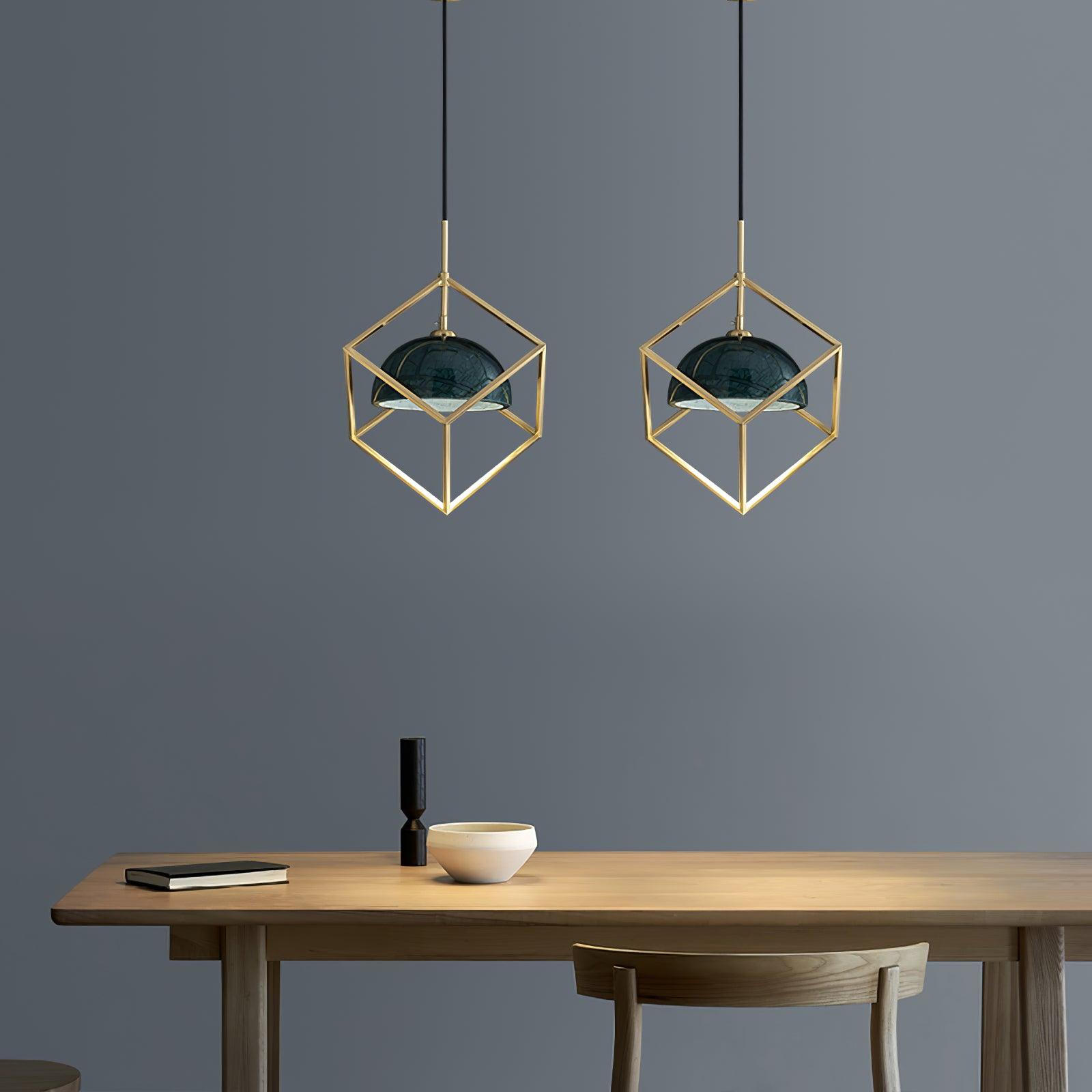 Lantern Square Pendant Lamp - Lumpaz