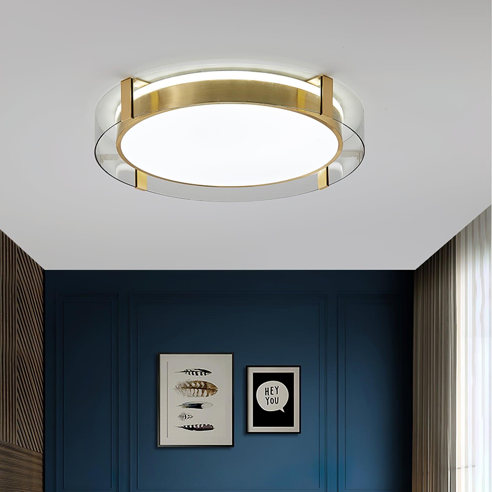 Round Low Profile Ceiling Light - Lumpaz