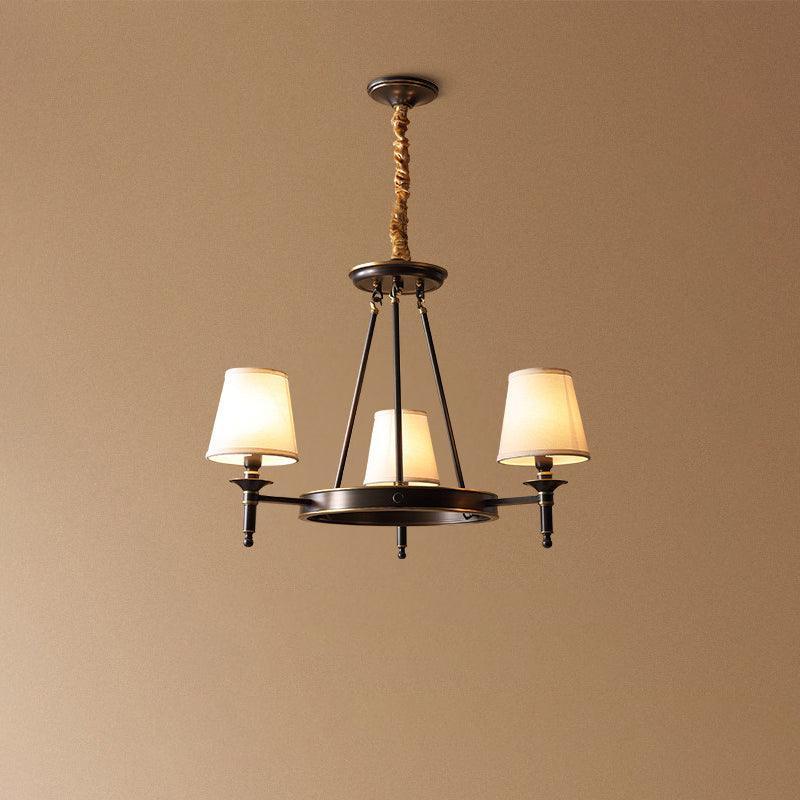 Antique Brass Chandelier - Lumpaz