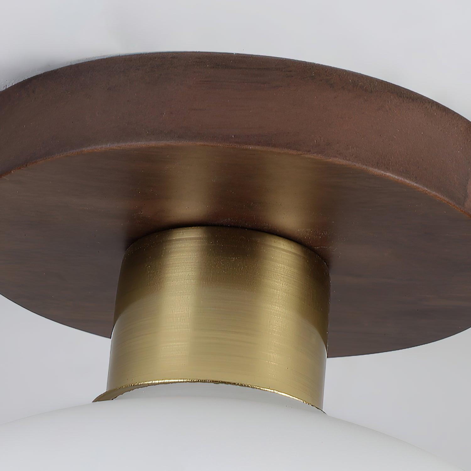 White Shell Ceiling Lamp - Lumpaz