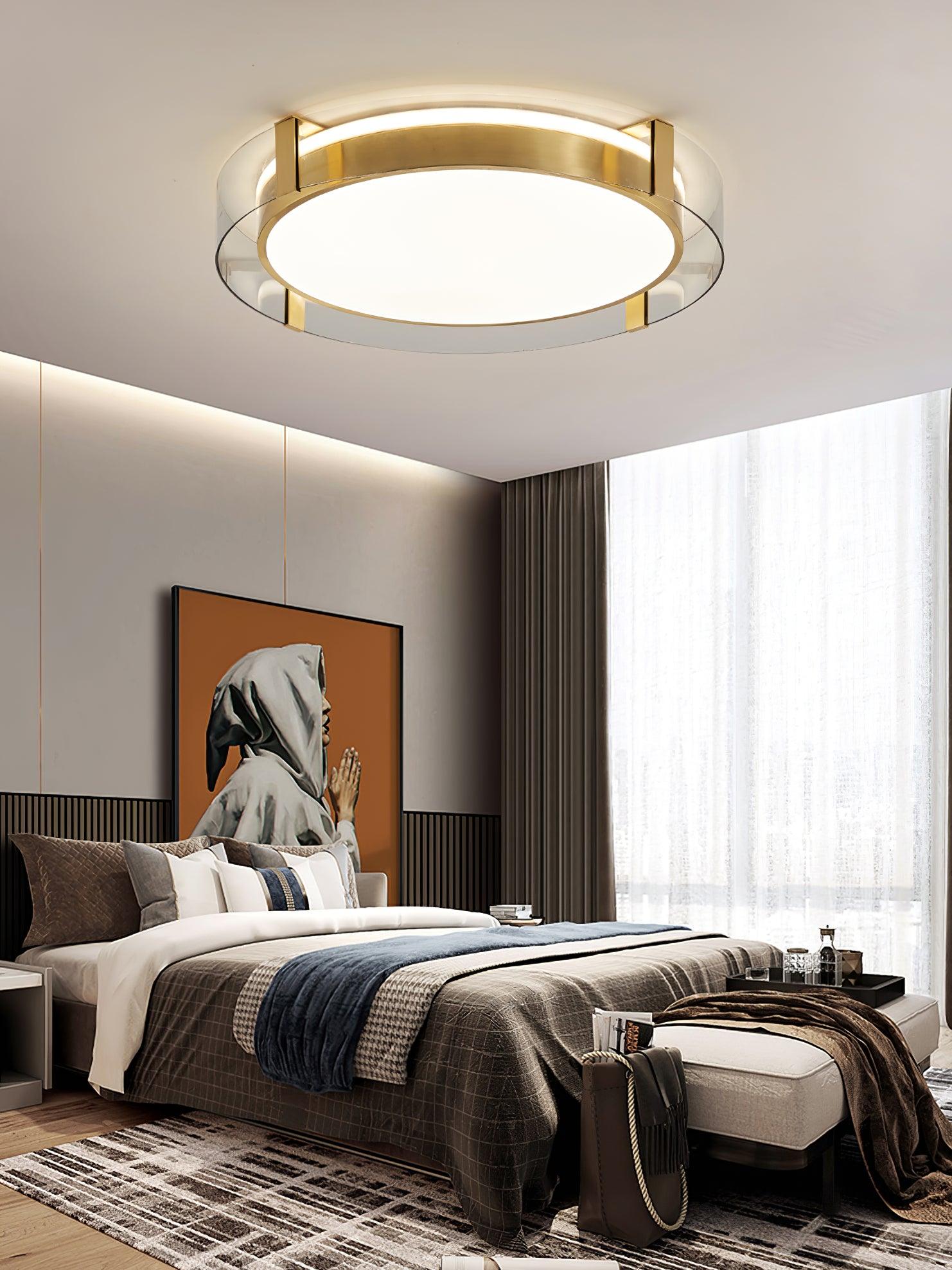 Round Low Profile Ceiling Light - Lumpaz