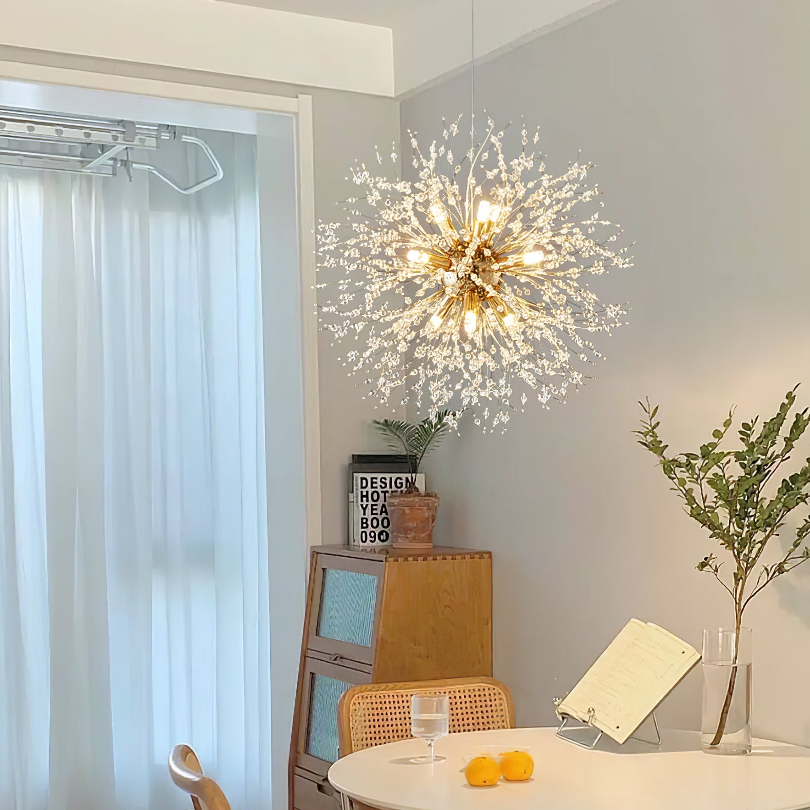 Crystal Dandelion Chandelier - Lumpaz